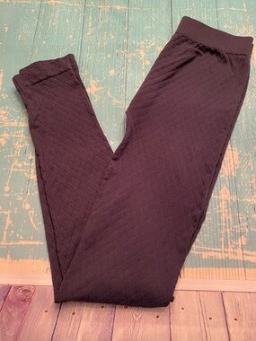 Tees by Tina Textured Navy Leggings